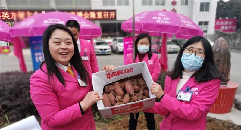 国家十三五薯类方便主食全球推广直播会在中国科技城召开