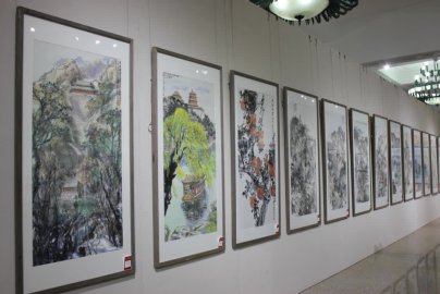 “永远跟党走——百位中国画名家学术邀请展”在京启幕