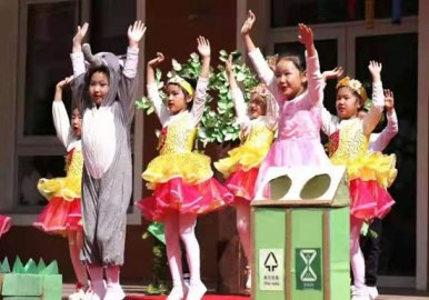 丰台区青塔第二幼儿园举办环保展示活动