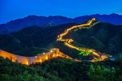 北京端午文化节启动八达岭长城开启夜游