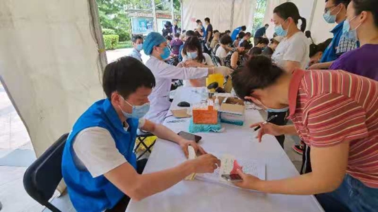 疫苗接种假期不停歇北京朝阳累计接种新冠疫苗超580万剂