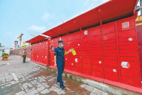 北京73万平方米超大工地筑防疫“铁墙”按一米线分片施工