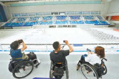 冬奥场馆最佳观赛席留给残障人群