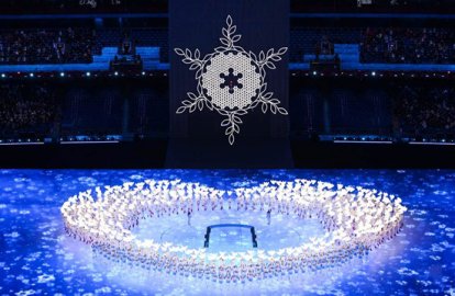 自主科技之光点亮北京冬奥会开幕式
