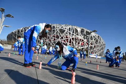 奥林匹克公园公共区举办“助力残奥共同绽放”残疾人体验日活动