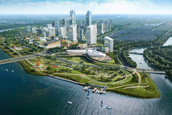 北京城市副中心两街区打造科创新枢纽与运河水岸公园城