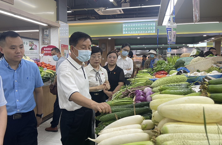 商务部武汉特派办特派员调研考察市井荟