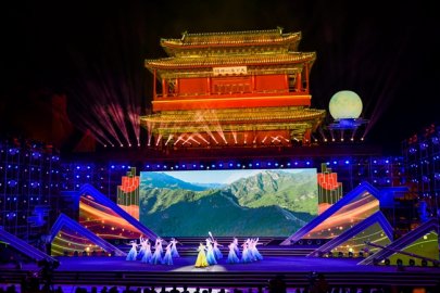 2023北京长城文化节主会场活动举办 居庸关长城脚下共赏“雄关皓月”