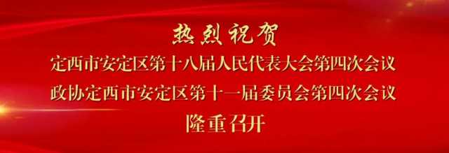 定西市安定区第十八届人民代表大会第四次会议举行第二次全体会议