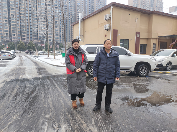 以雪为令！仙桃市干河街道干群齐上阵，