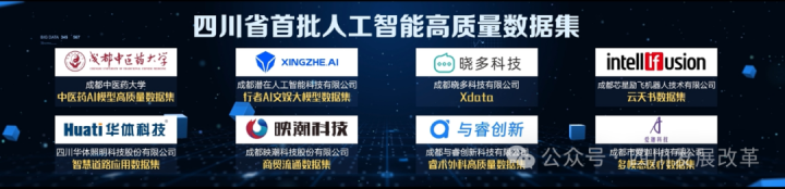 四川省首批8个人工智能高质量数据集正式发布