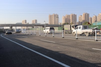 北京东六环改造迎新节点 京津公路导改路