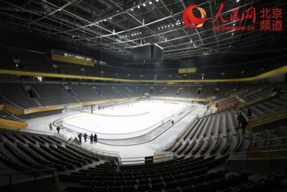 国家体育馆升级后首亮相打造冬奥“冰球圣殿”