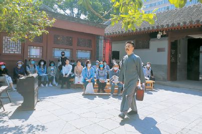 三合小院里讲述革命志舐犊情李大钊故居重现小学课文场景