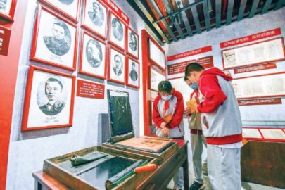 《新青年》编辑部旧址开放再现马克思主义在中国的早期传播