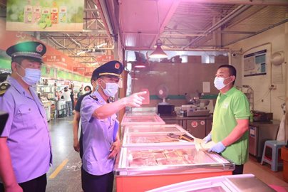 北京朝阳区持续加大“七小门店”检查织密疫情防控网