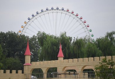 记忆中的摩天轮回来了！北京龙潭中湖公园今天开园