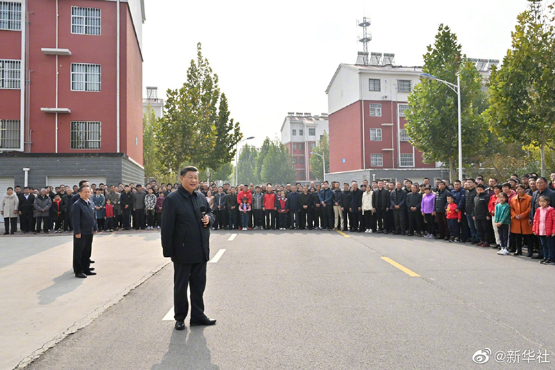  习近平继续在东营考察调研