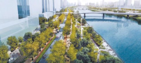 打造艺术大道、文化大道运河商务区街区景观未来三年大提升