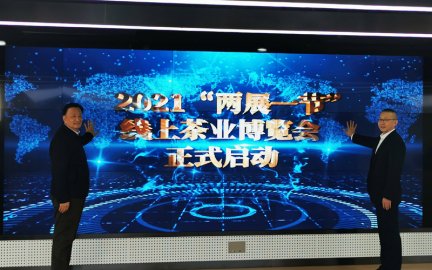 “2021两展一节”线上茶业博览会启动30