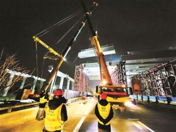 京雄高速公路北京段建设再提速多个节点工程已完工