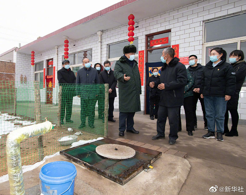  习近平春节前夕赴山西看望慰问基层干部群众