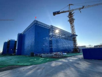 北京一零一中学怀柔校区扩建项目主体结构竣工