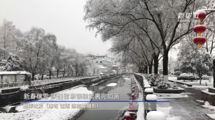 千城胜景丨新春瑞雪 陕西留坝银装素裹宛