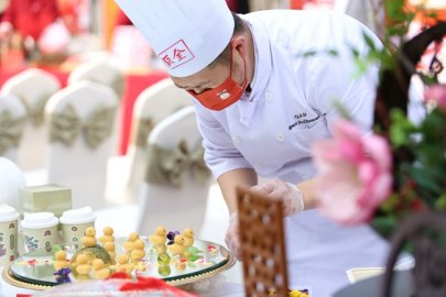北京消费季“春歌京点小吃文化节”举办邀国际友人品鉴京味小吃