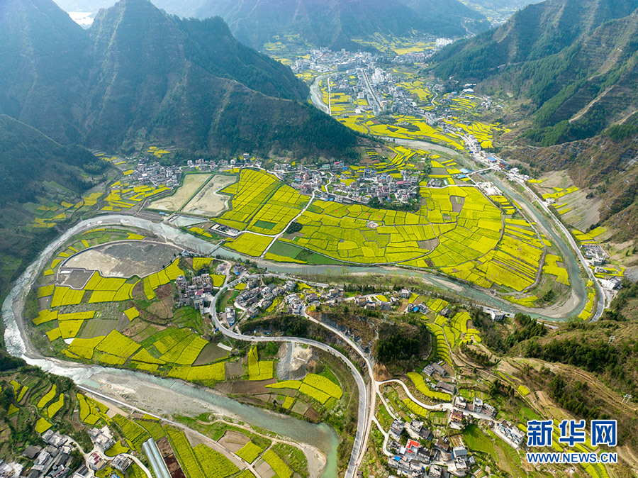 【“飞阅”中国】重庆武陵山区：油菜花