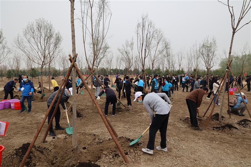 2022年共和国部长义务植树活动在京举行