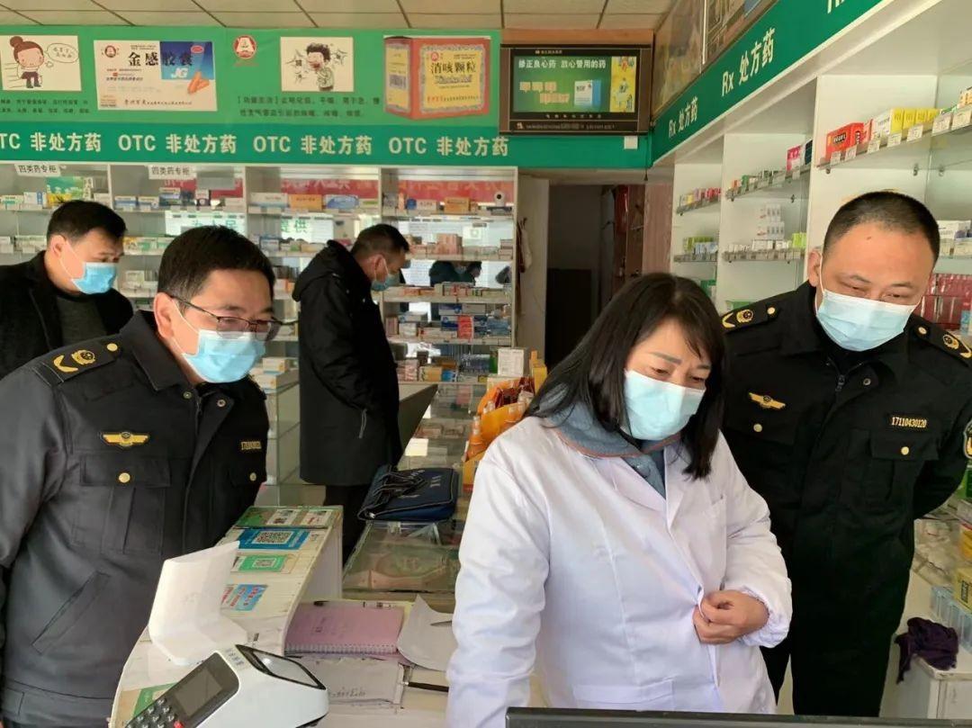 通山县市场监管局积极做好涉疫药品的保