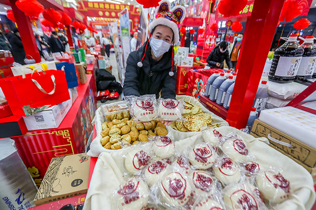 百余种农副产品“赶大集” 丰富首都百姓春节饭桌