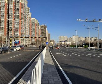 地下穿越北京丰台站 四合庄西路全线通车