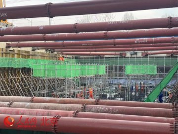北京地铁13号线扩能提升工程实现复工满产 拆分后运输能力将大幅提升