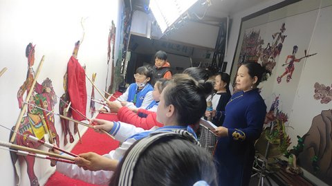 首届全国女子皮影艺术工作者联谊会在京
