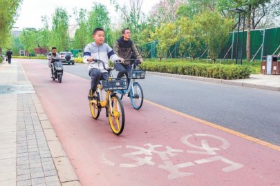 北京市城六区步行骑行比例创近10年新高
