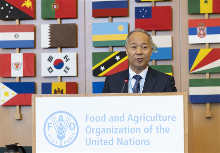马有祥出席联合国粮农组织小岛屿发展中国家、最不发达国家和内陆发展中国家部长级活动