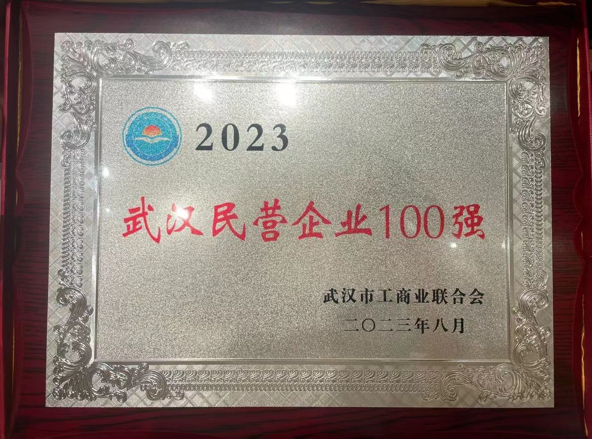 华中人才再次上榜2023武汉民营企业100强