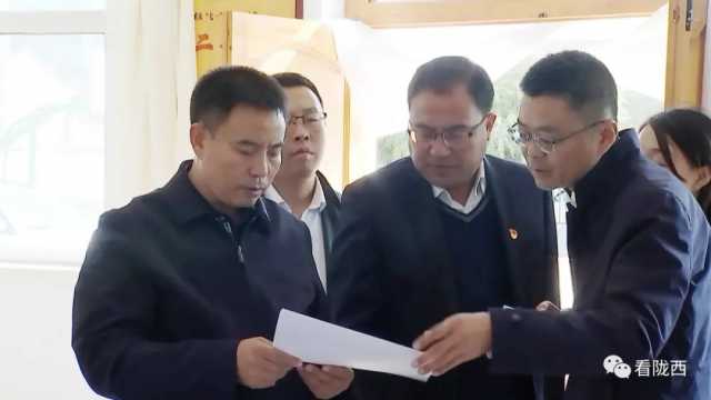 陇西县委书记祁雪峰调研指导主题教育和巩固拓展脱贫攻坚成果等工作