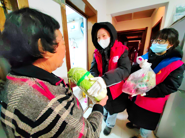 北京石景山全力应对强降雪 各街道和社区开启＂全面防御＂模式