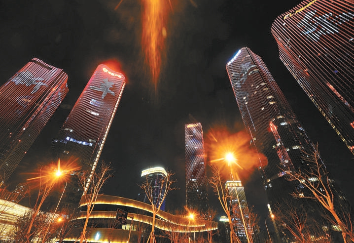 北京全市按重大节日等级开启景观照明