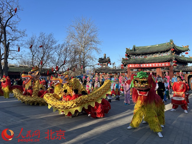 新春走基层丨龙潭春节文化庙会大年初一开门迎客