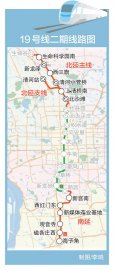 北京地铁19号线二期线路规划公示