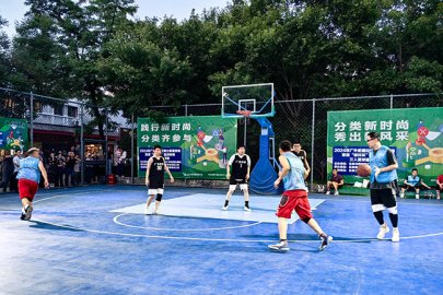 西城广外街道举办首届“绿环杯”篮球联