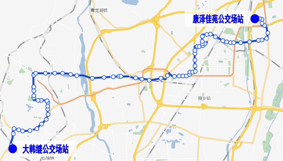 北京公交优化调整17条线路