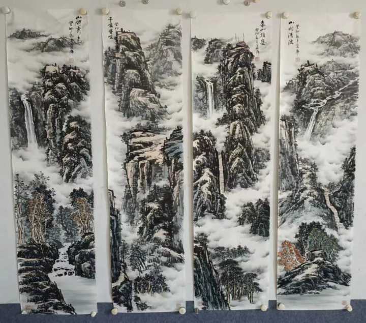 “国逢盛世，墨咏华章”书画家申双虎庆祝建国75周年书画展