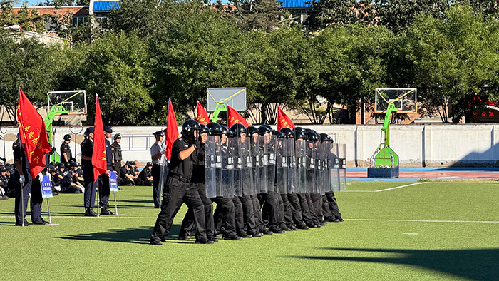 以“演”筑防 以“练”护航 北京丰台举办保安行业“大比武”活动