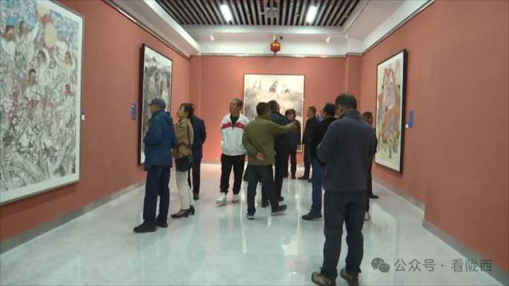 “魅力陇西·水墨同行”陇上名家画陇西暨作品邀请展在莫建成艺术博物馆开展