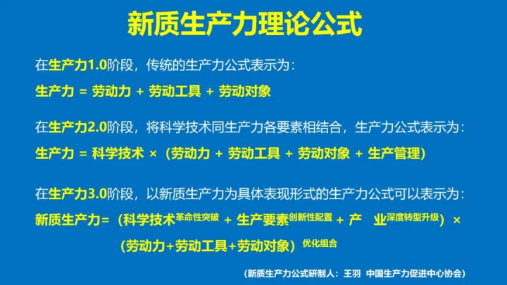 以新质生产力引领传统产业转型升级